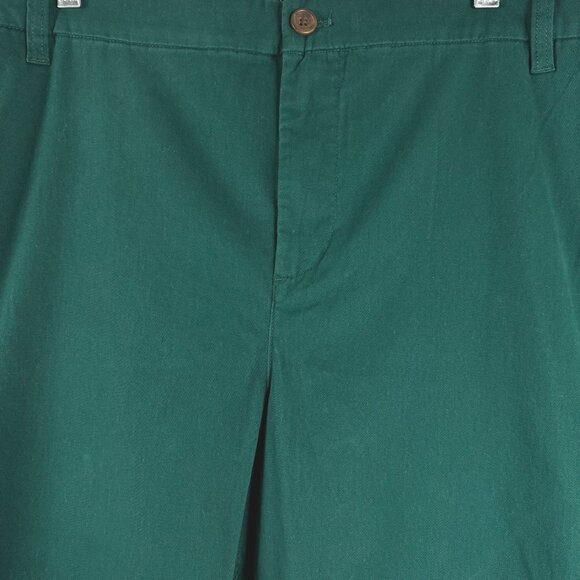 J. Crew High Rise Girlfriend Chino Pant Womens Size 22 Green NWT PT-2618 - Picture 3 of 11